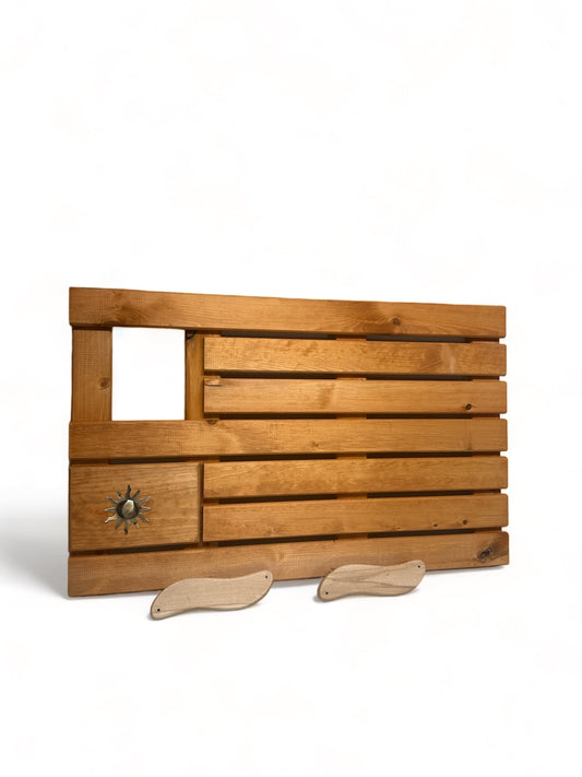 Fußabtreter mit Bürsten