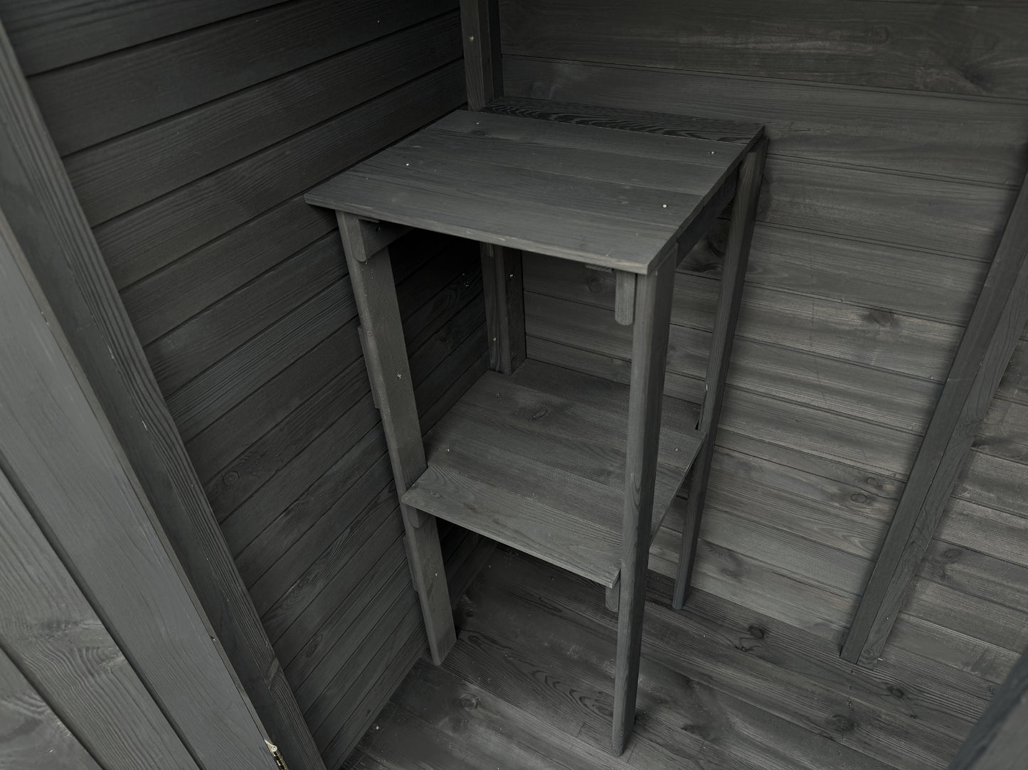 Geräteschrank groß anthrazit