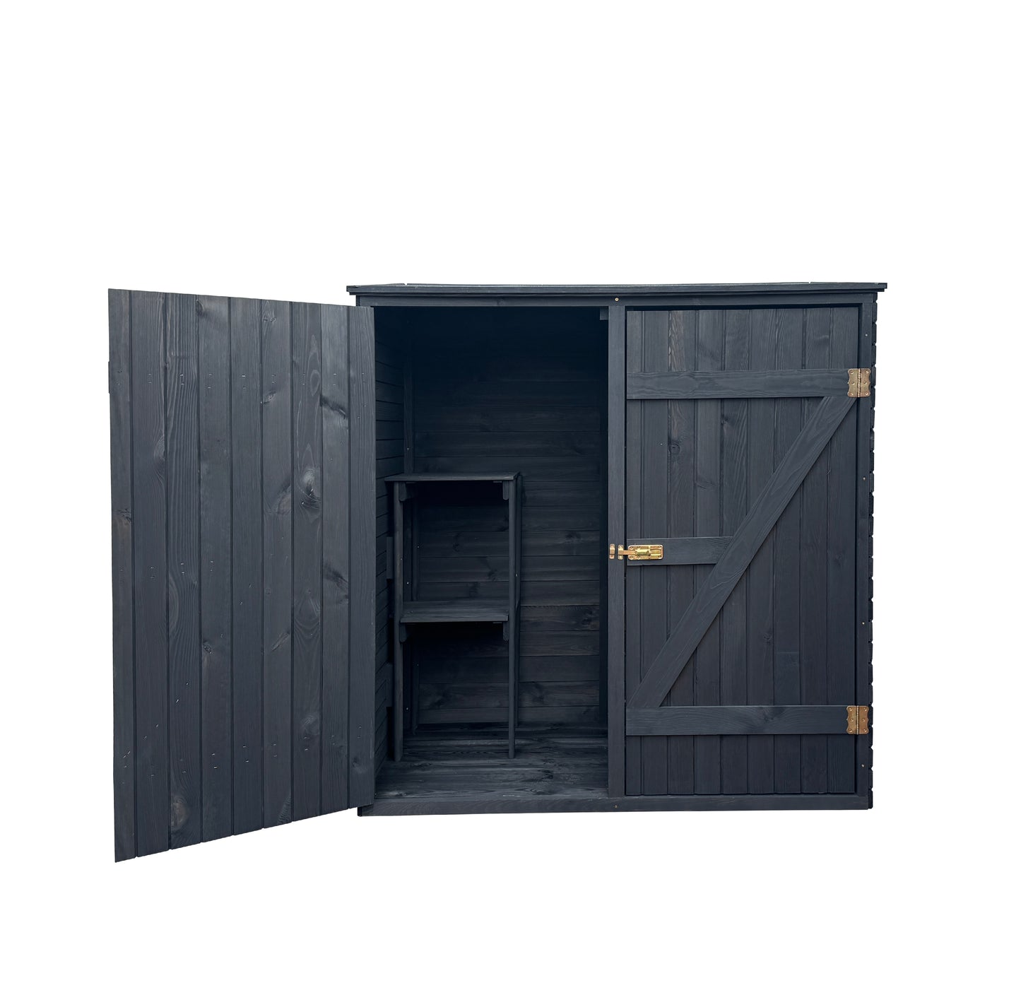 Geräteschrank groß anthrazit