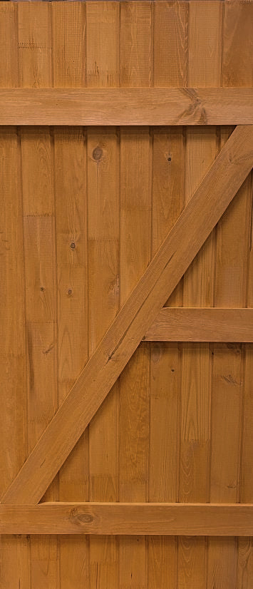 Geräteschrank groß honigbraun