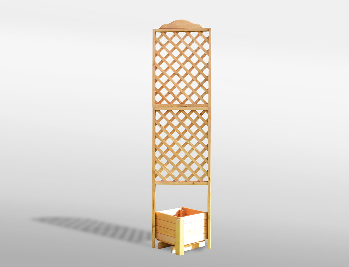 Rankkasten-Eckelement "Romantica" 54x210 cm