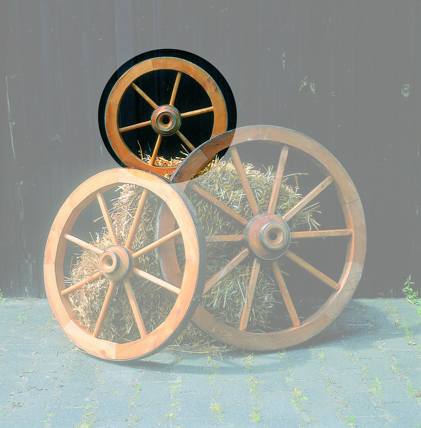 Wagenrad klein - Ø 50 cm