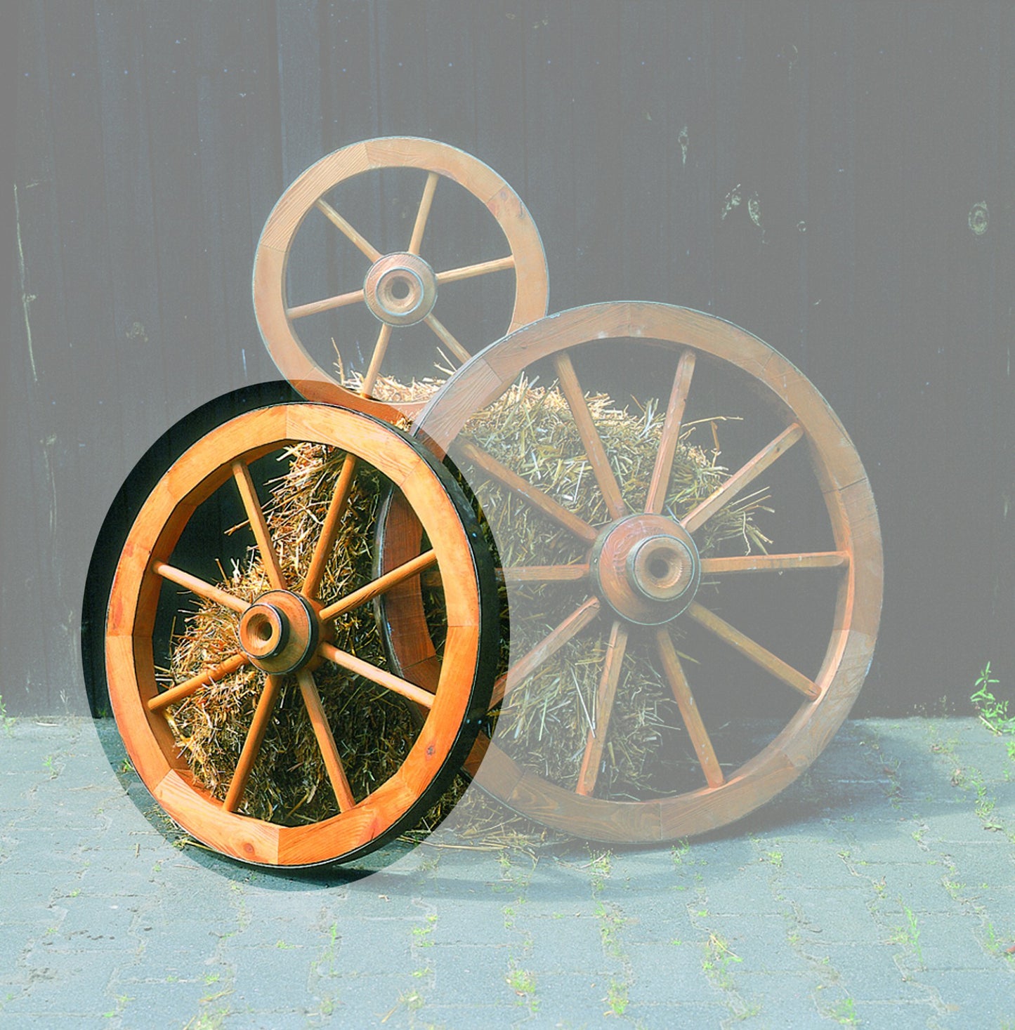 Wagenrad mittel - Ø 75 cm