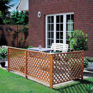 Zaunsystem Romantica 3-teilig