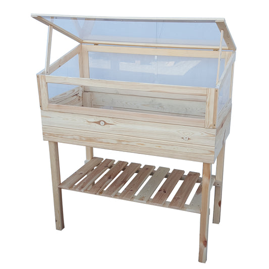 Kräuterbeet mit Aufsatz natur