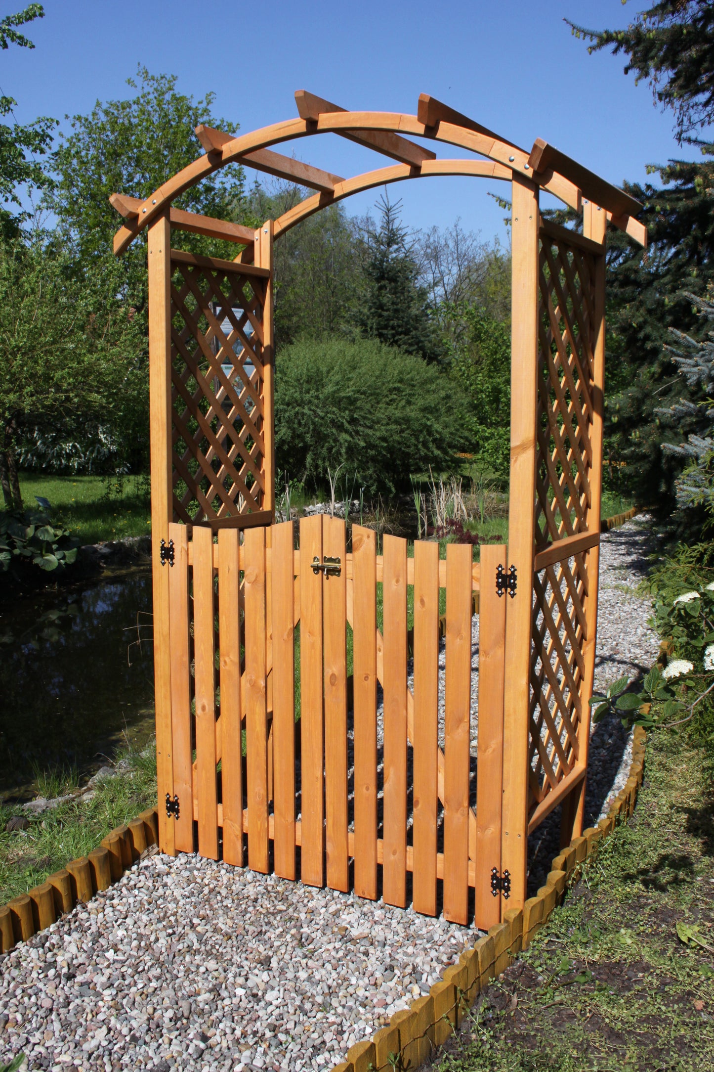 Set Pergola "Diana" mit Türen