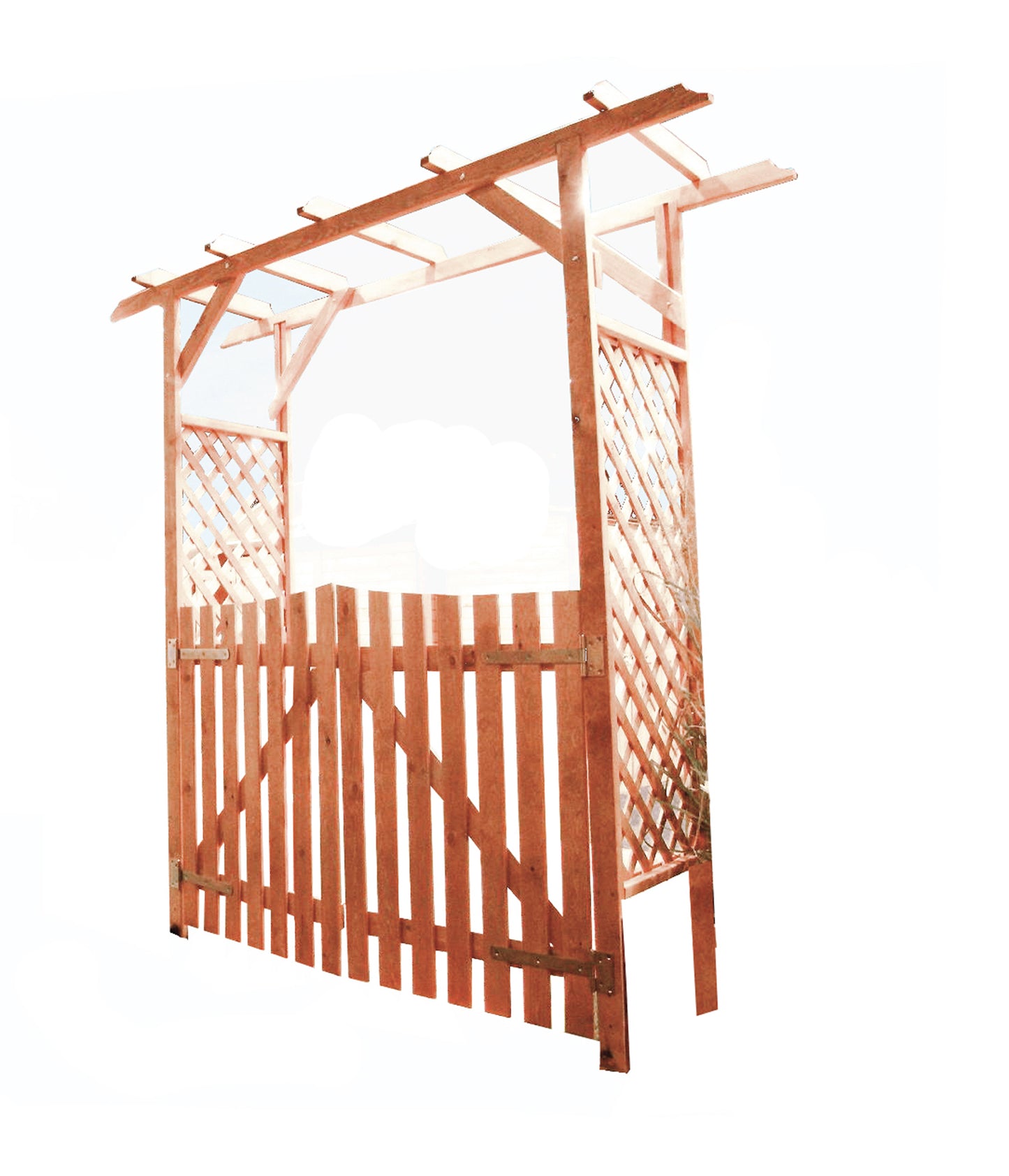 Set Pergola "Bamberg" mit Türen