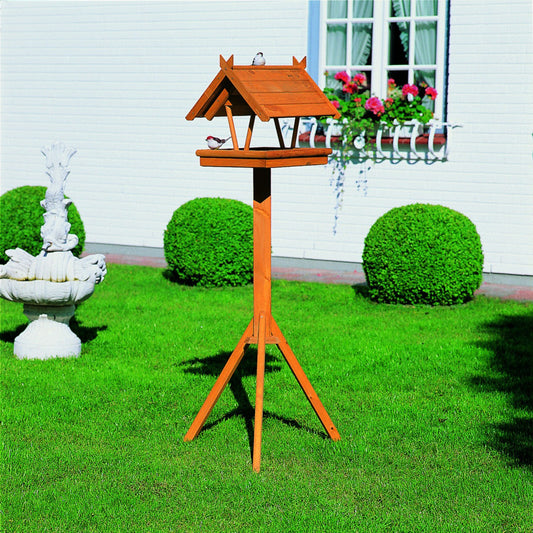 Vogelhaus "Rhön" mit Fußkreuzständer