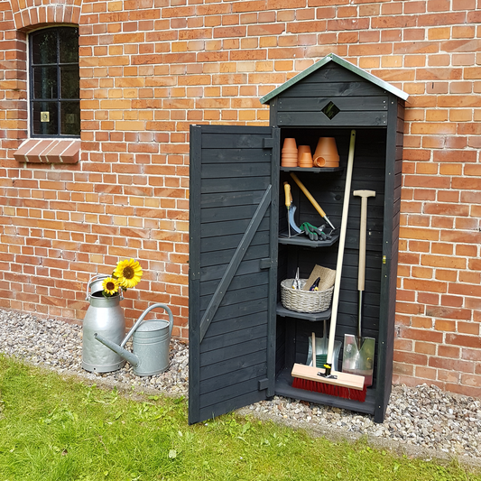 Gartenschrank "Babylon" anthrazit