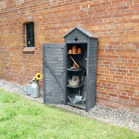 Gartenschrank "Babylon", grau