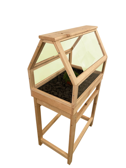 Mini-Gewächshaus auf Beinen