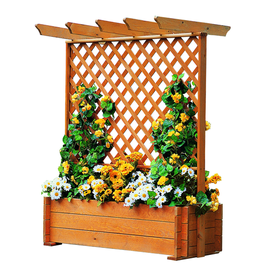 Rankkasten mit Pergola klein