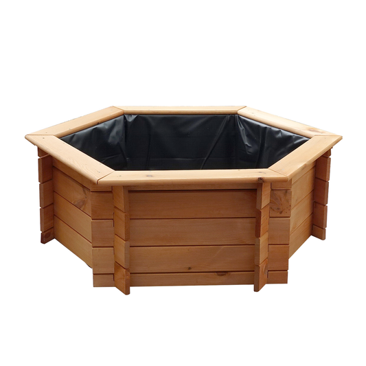 Sechseck-Hochteich 100cm