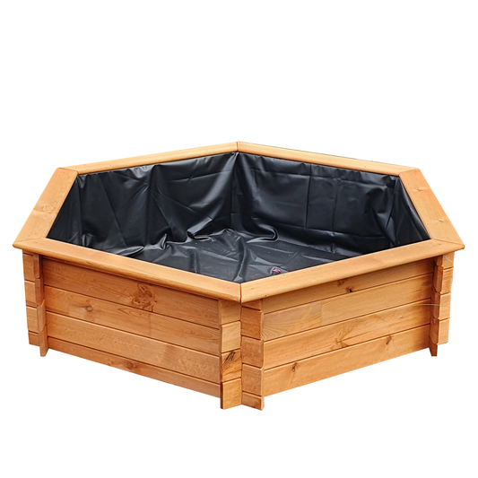 Sechseck-Hochteich 150cm