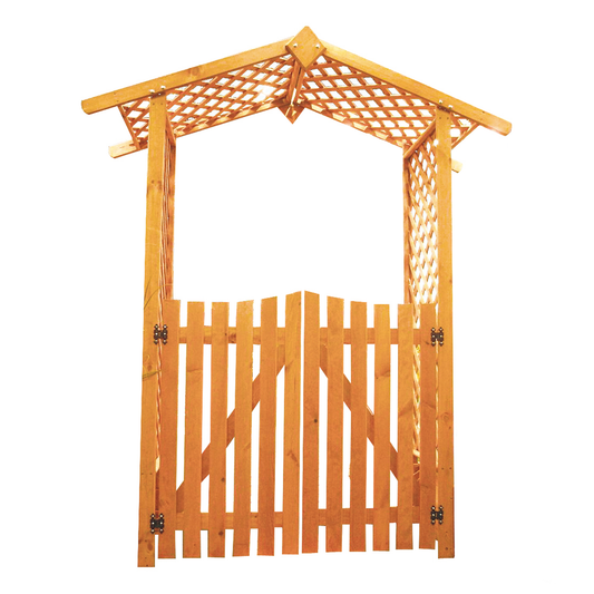 Set Rosenbogen mit Türen